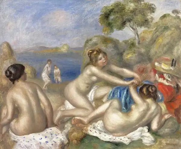 Renoir, Auguste: Dívky při koupeli