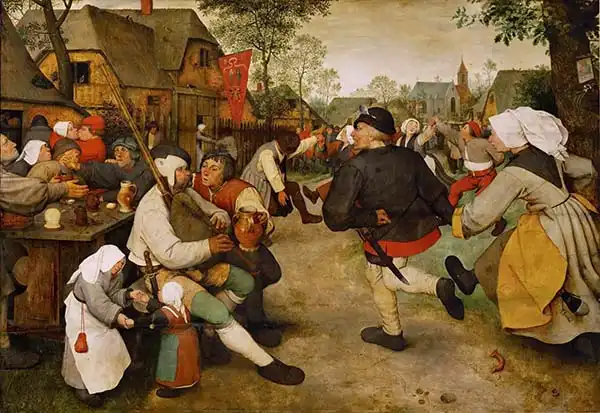 Brueghel, Pieter (st.): Venkovský tanec