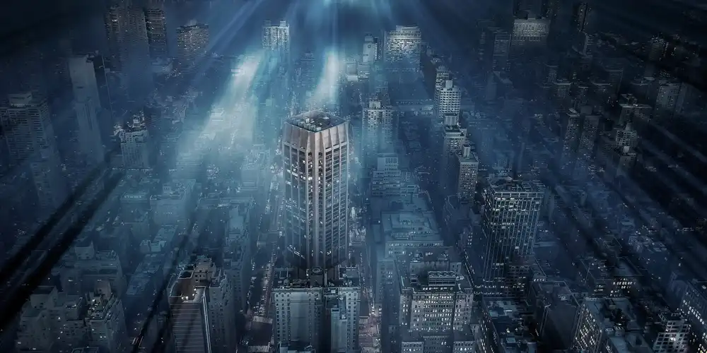 Løndal, Leif: Impatto blu di New York