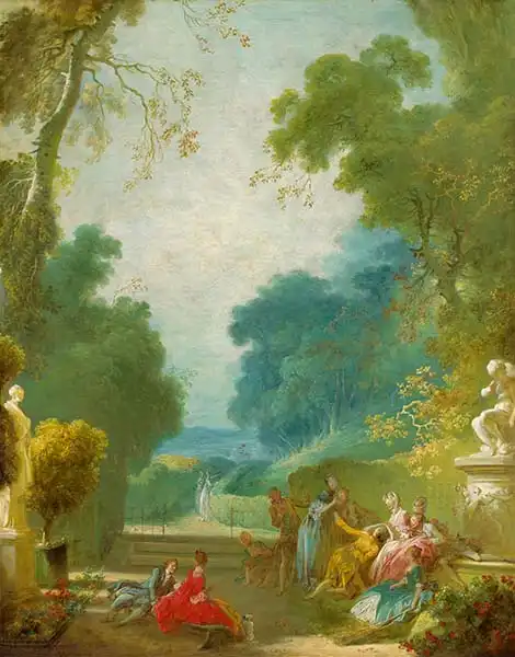 Fragonard, Jean-Honoré: Game of Hot Cockles