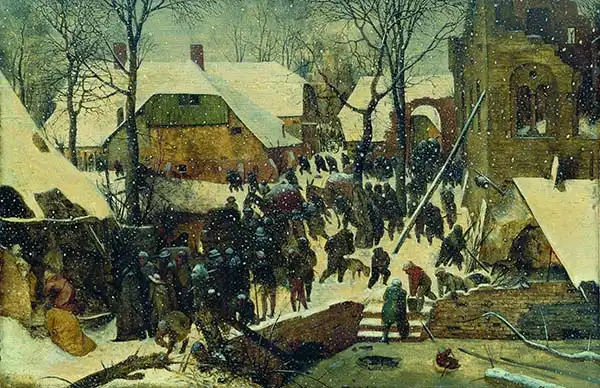 Brueghel, Pieter (st.): Adoration of the Magi in the Snow