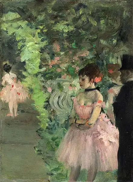 Degas, Edgar: Baletky v zákulisí