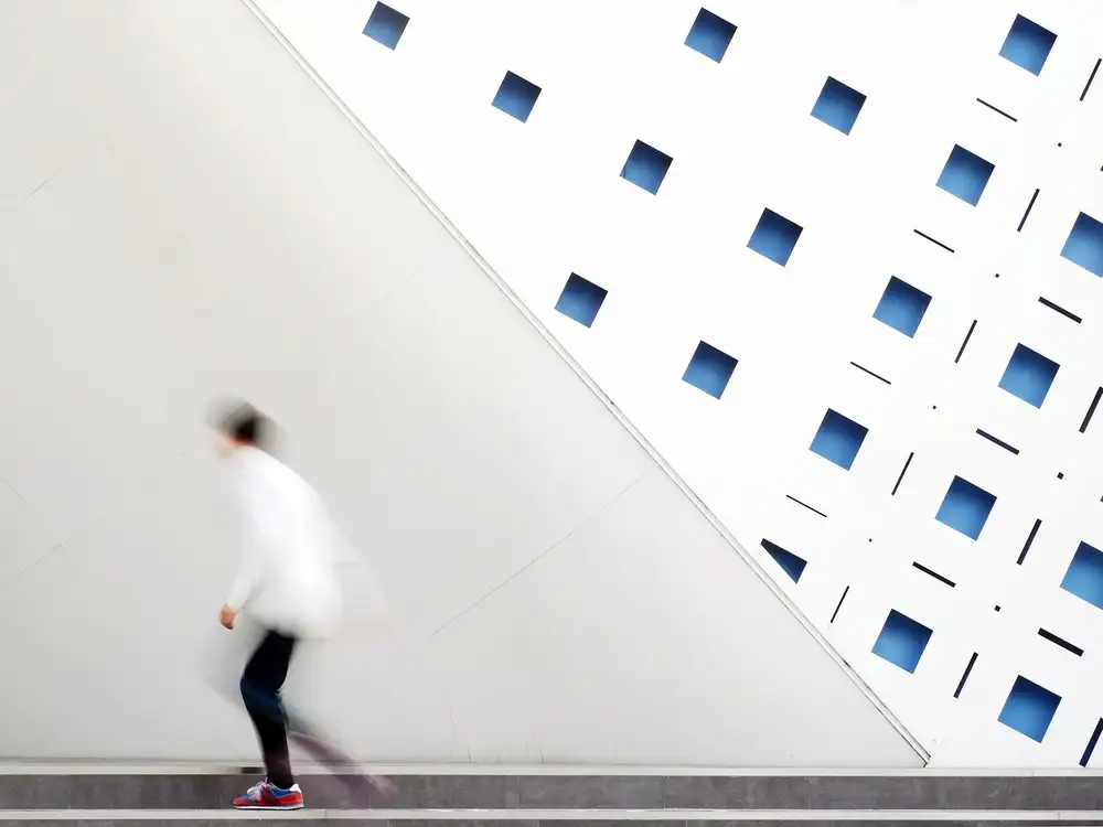 hee, dong HAN: quadrati blu