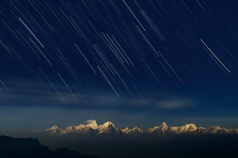 Zhu, Hua: Starry night