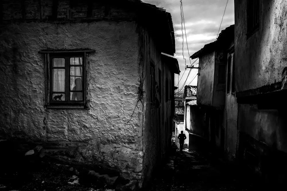 Kandilcioglu, Nisan Ummu: calle col rizada