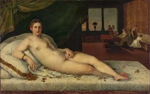 Sustris, Lambert: Reclining Venus
