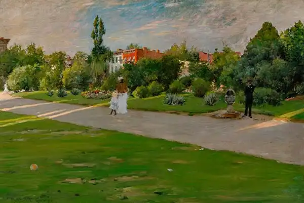 Chase, William Merritt: Park v Brooklynu