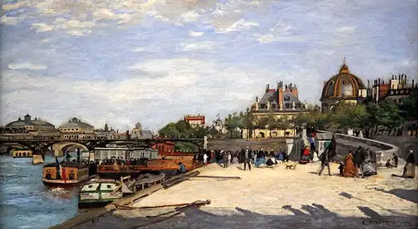 Renoir, Auguste: Pont des Arts, Paříž