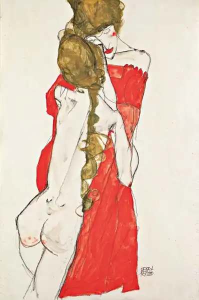 Schiele, Egon: Mère et fille