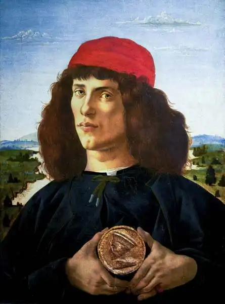 Botticelli, Sandro: Portrait of a you...