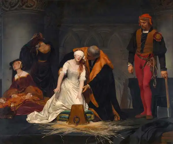 Delaroche, Paul: Execution of Lady...