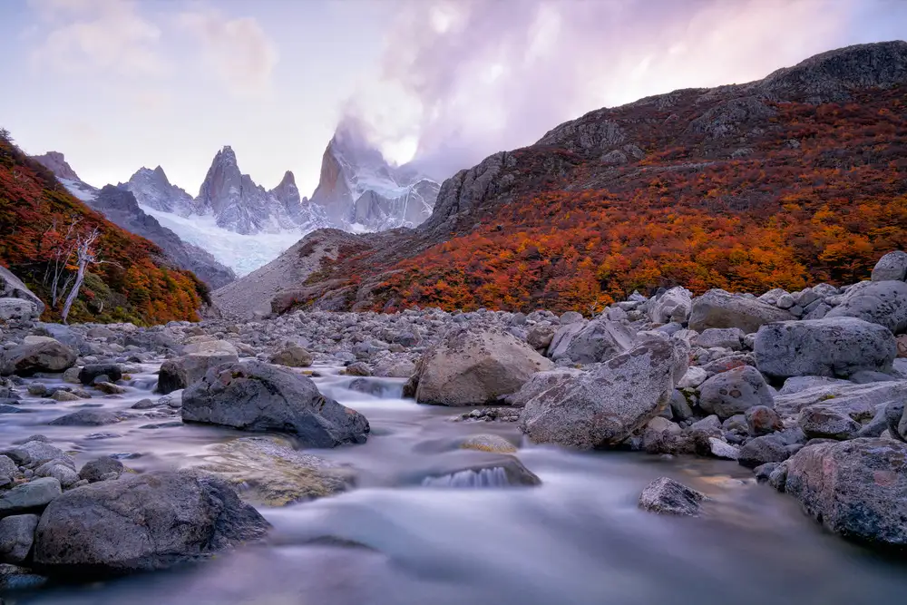 Fan, John: Fitz Roy al crepuscolo