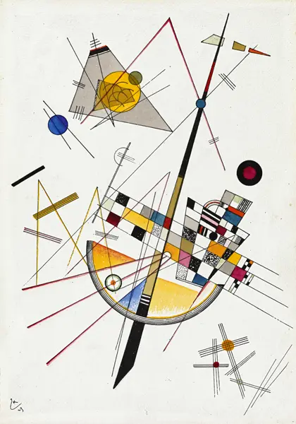 Kandinsky, Wassily: Delicate tension