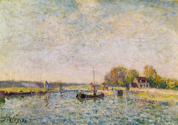 Sisley, Alfred: Canal