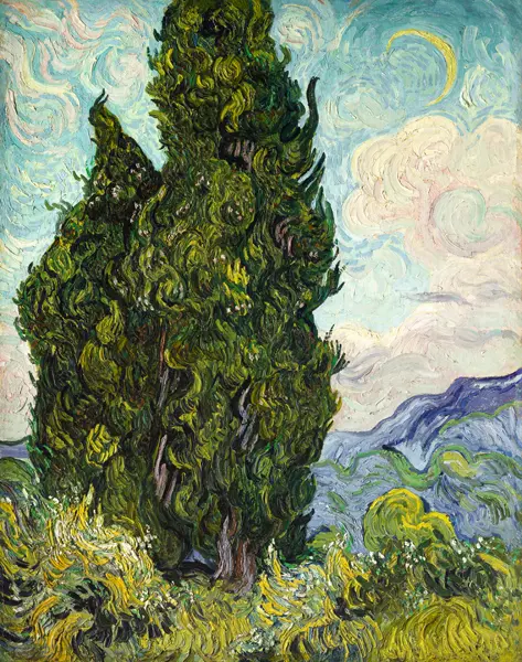 Gogh, Vincent van: Cypresses