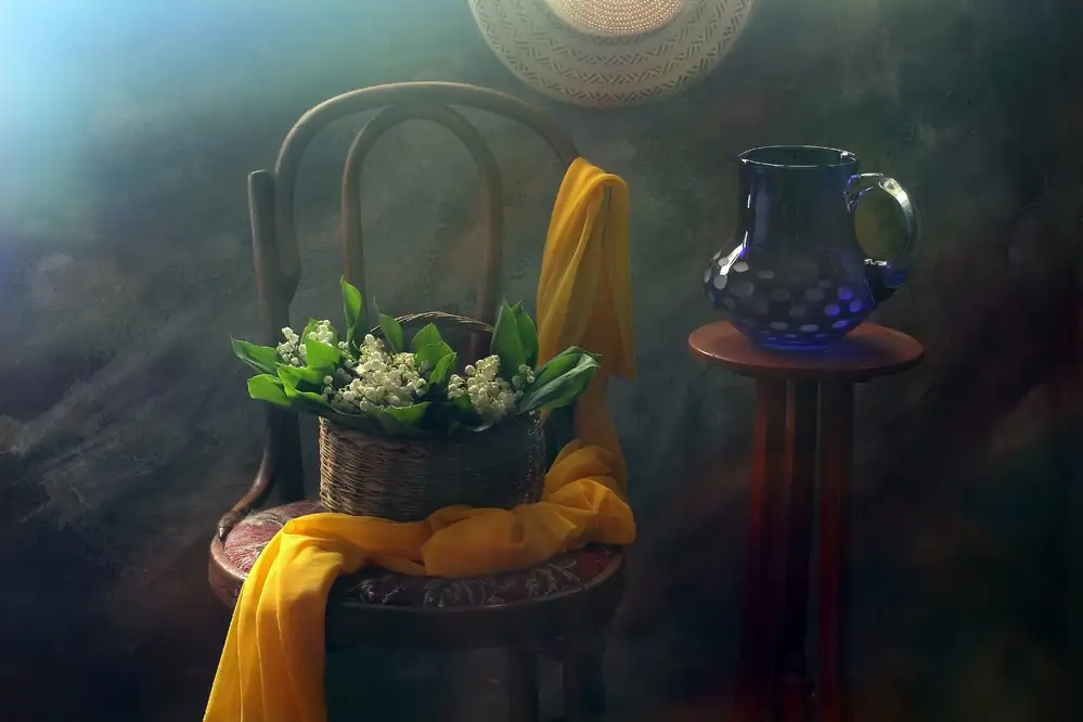 UstinaGreen: Naturaleza muerta con lirios