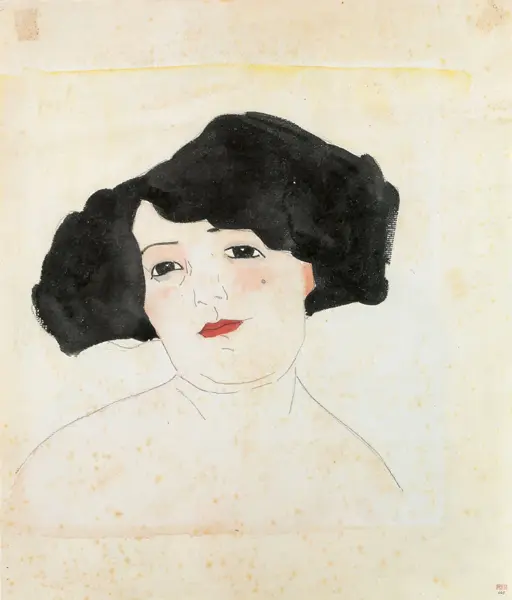 Modigliani, Amadeo: Portrét ženy se znaménkem krásy