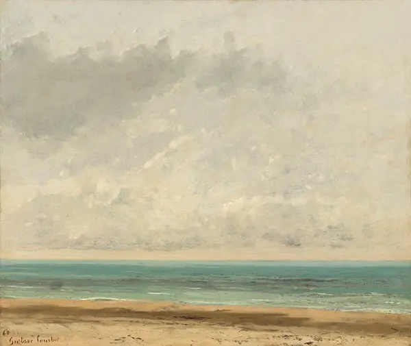 Courbet, Gustave: Calm Sea