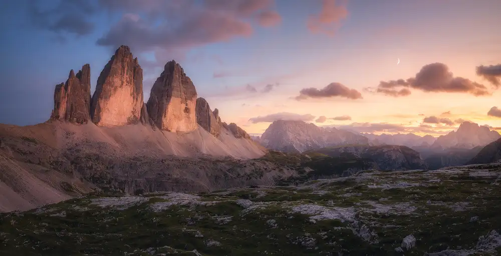 Gastager, Daniel: Ein Abend in den Dolomiten