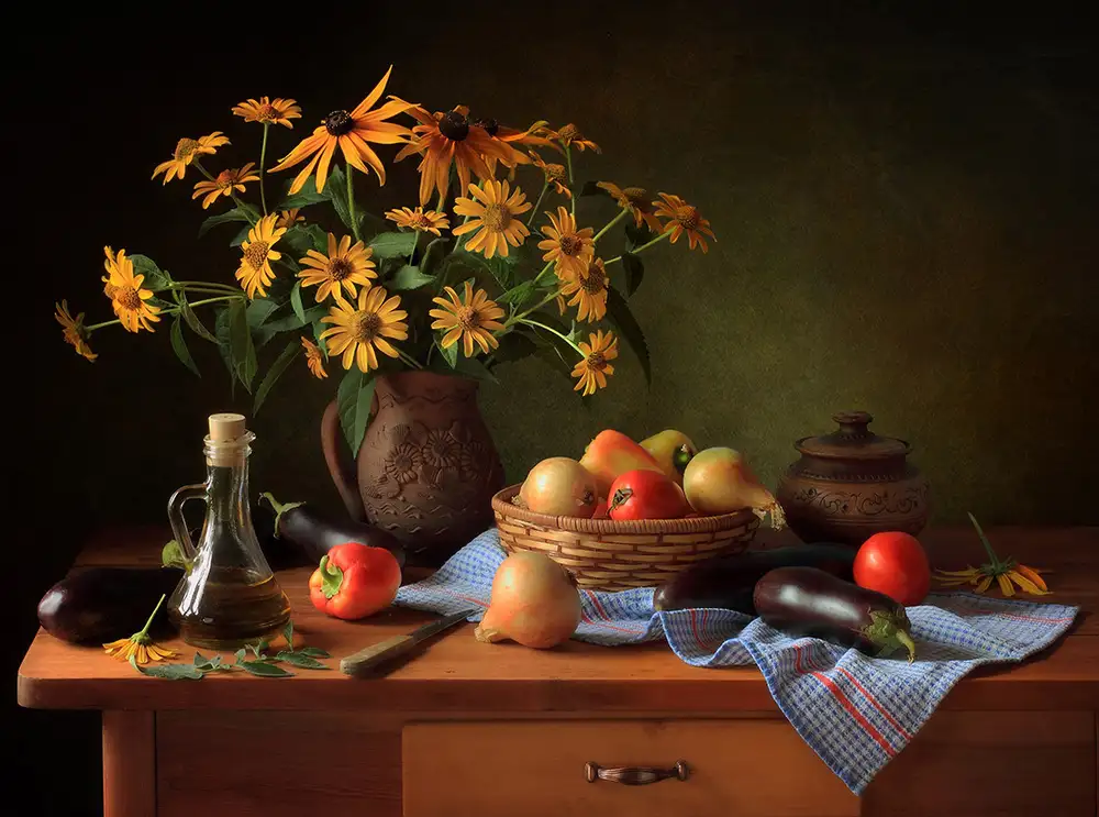 Skorokhod, Tatyana: Still life with vegetables