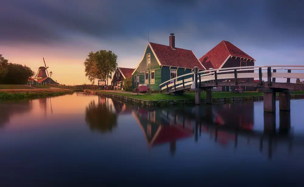 García, M. Jesús: Zelený dům Zaanse Schans