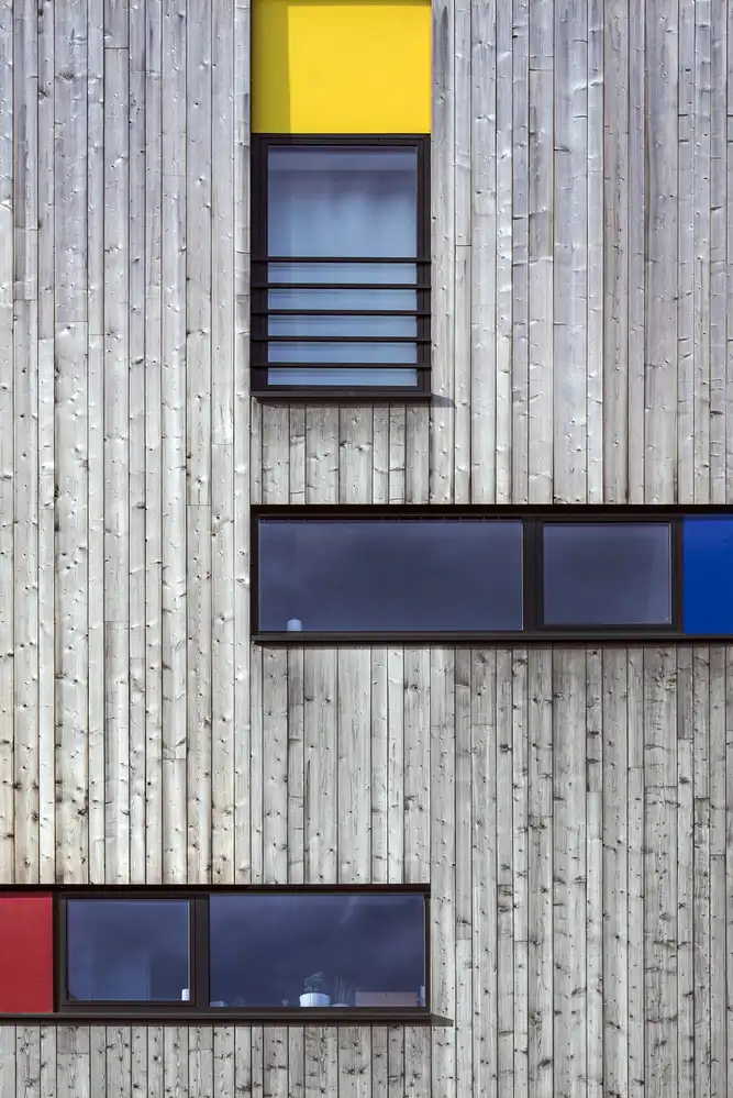 Wride, Linda: Facciata Mondrian