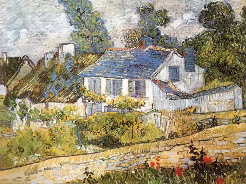 Gogh, Vincent van: Domy v Auvers