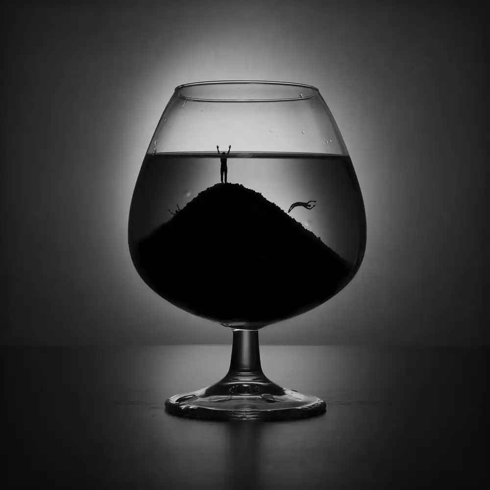 Glinka, Victoria: Alcoholism