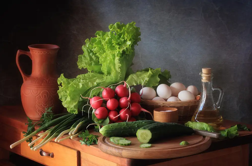 Skorokhod, Tatyana: Still life with vegetables
