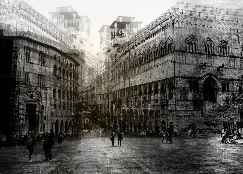 Chiriacò, Carmine: Walking in the Square