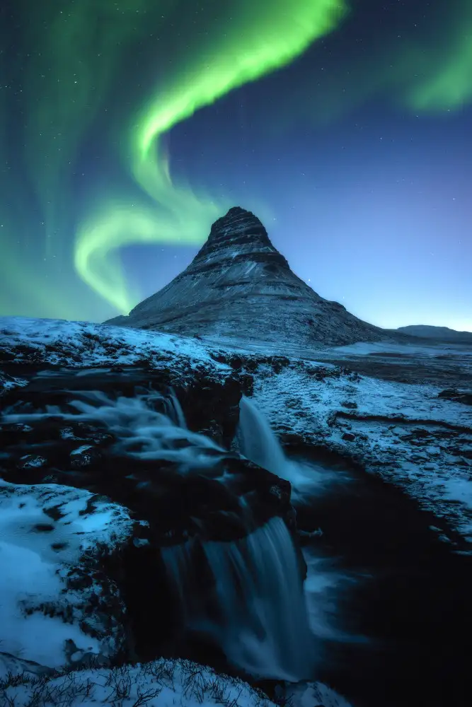 Gastager, Daniel: Kirkjufell Aurora