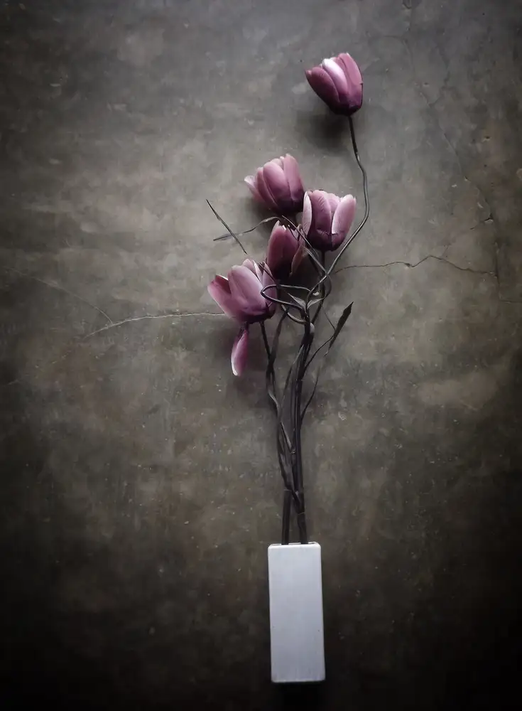Lagaa, Kahar: Il tulipano viola