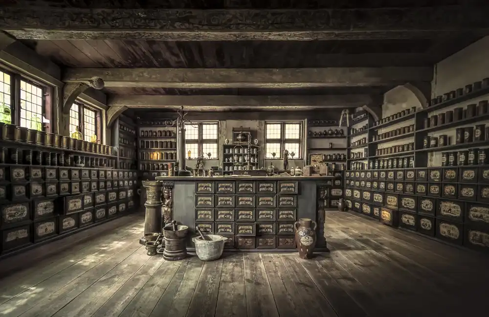 Steffensen, Moberg Ole: La farmacia