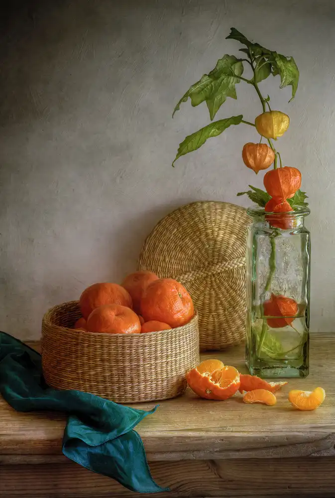 Disher, Mandy: Bodegón con clementinas