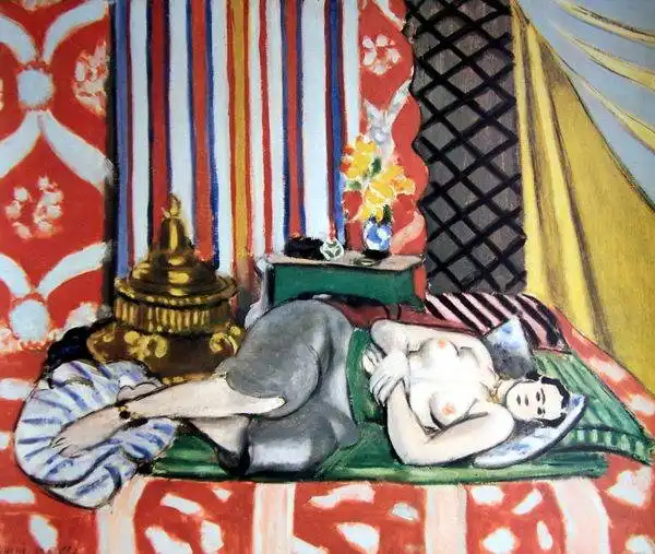 Matisse, Henri: Odalisca con pantalone grigio