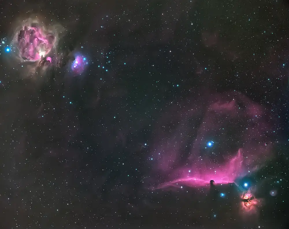 dem, Auf Andrea: Orion Nebula and The Horsehead