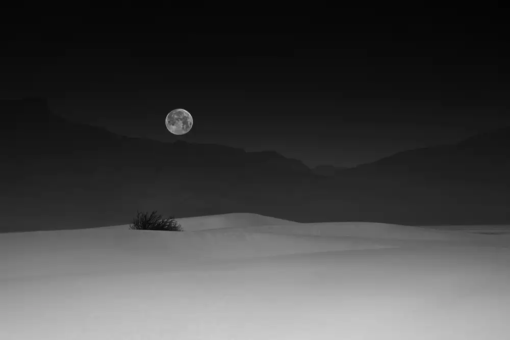 Jacobs, Lydia: Pleine Lune sur White Sands