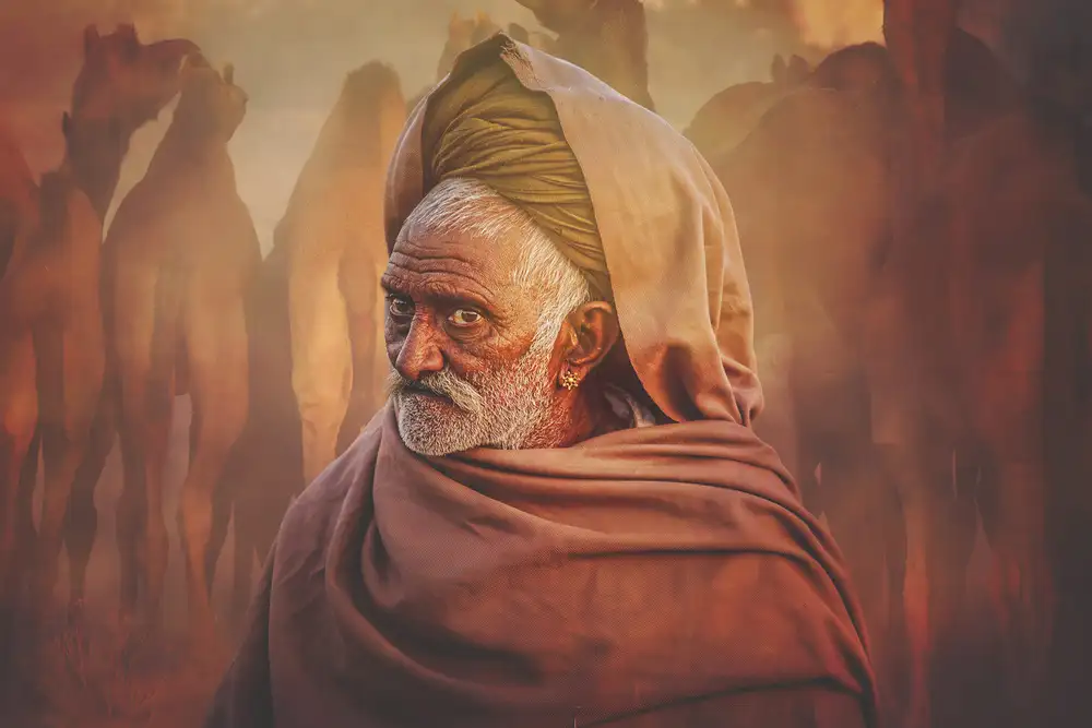 Yosifov, Svetlin: Vieil homme du Rajasthan