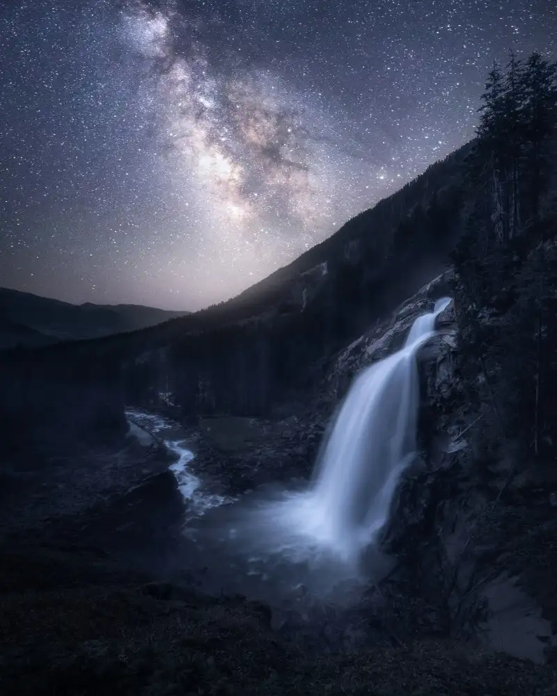 Gastager, Daniel: Sternennacht in den Alpen