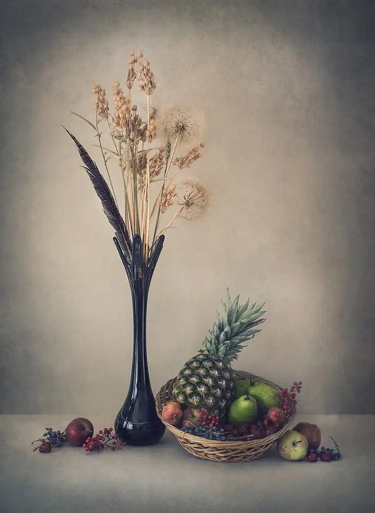 Dim, - Dimitar: Inverno con frutta