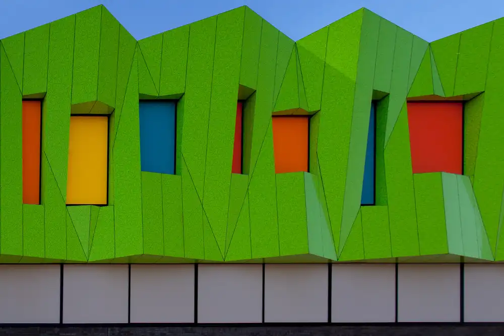 Luycx, Theo: Un mur coloré