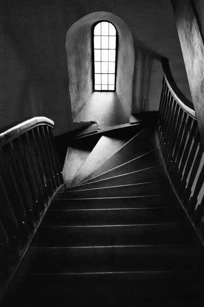 Eisele, Stefan: Escaleras de la iglesia en Bad Boll