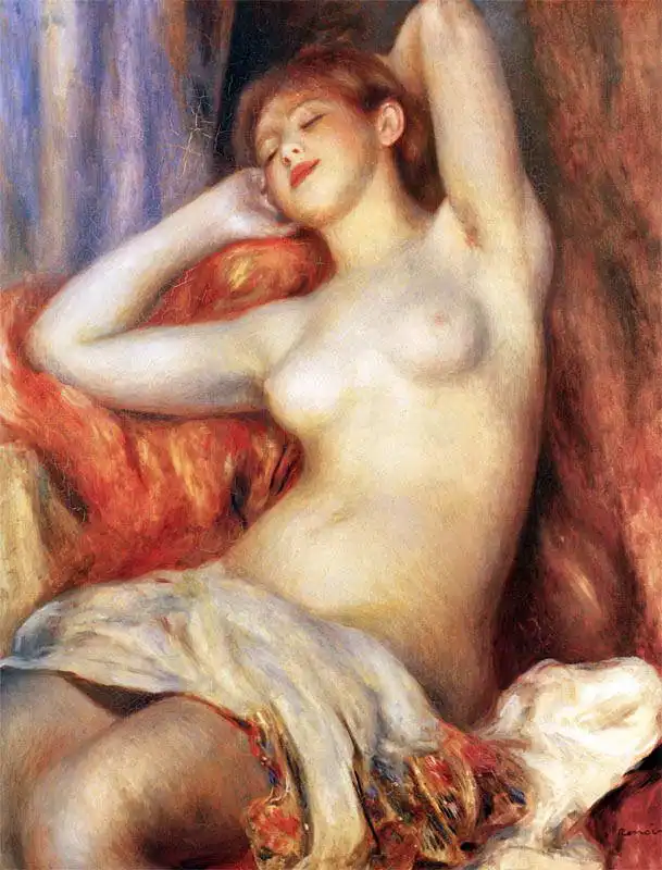 Renoir, Auguste: Spící dívka