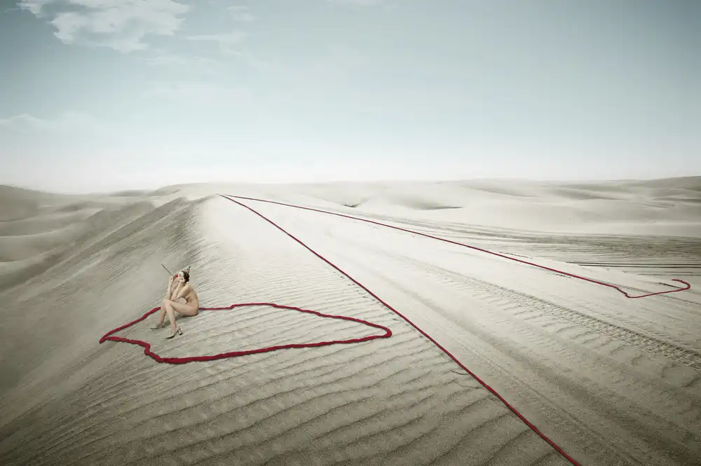 Diepenbroek, von Christine: The red line