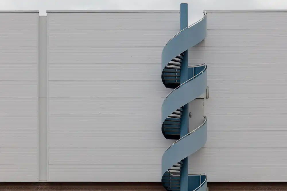 Luycx, Theo: L'escalier bleu