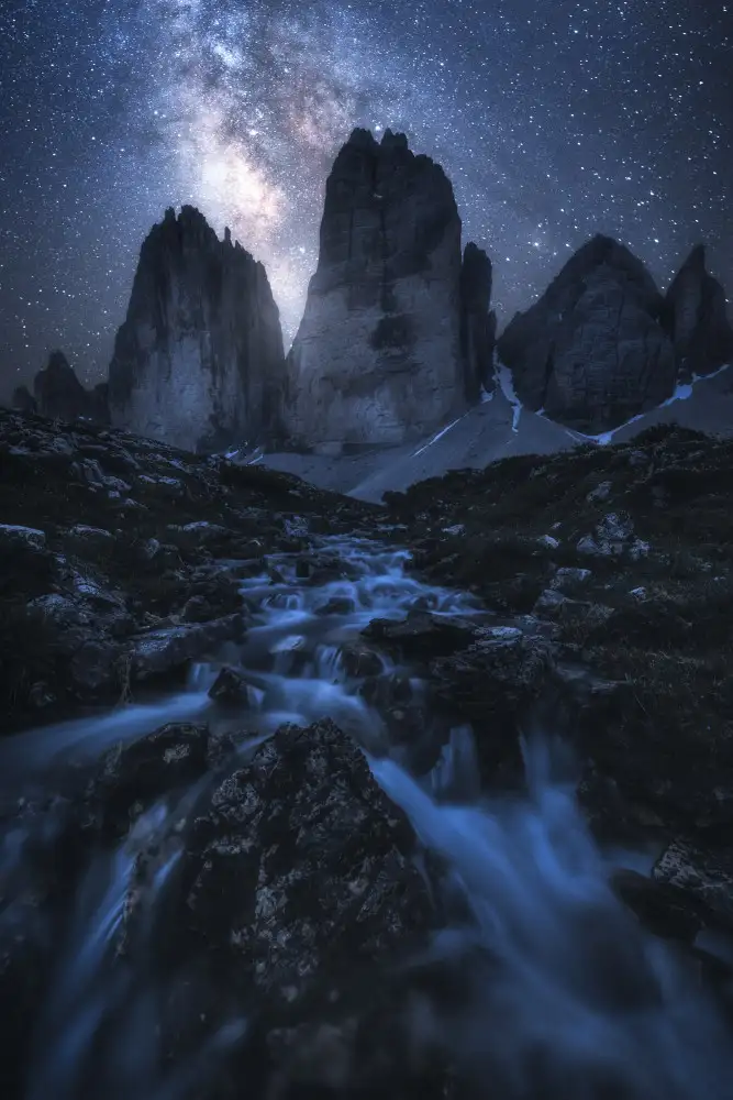 Gastager, Daniel: Eine sternenklare Nacht in den Dolomiten
