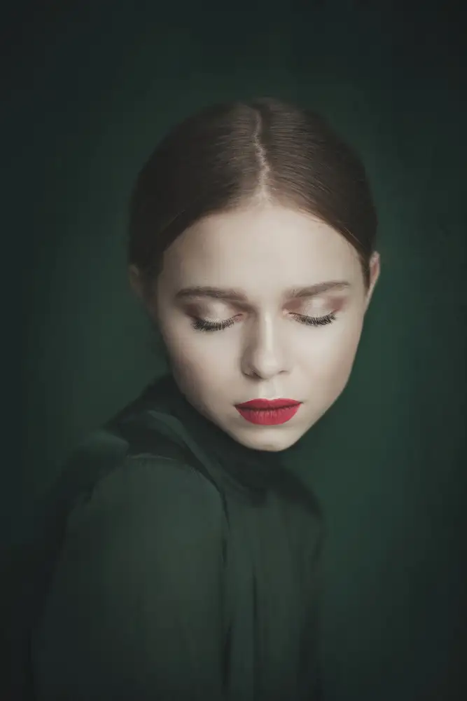Gorecka, Dorota: Portrait de femme rousse