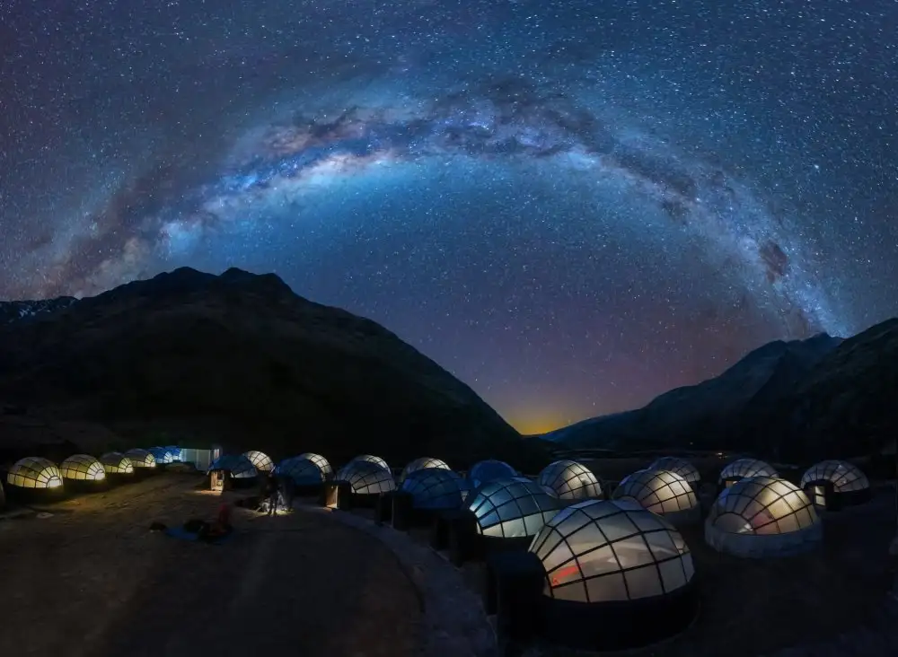 Mao, Dianne: Cúpula del cielo de Salkantay en la noche