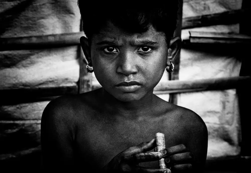 Garmendia, Inazio Joxe: Ragazza Rohingya con un po' di soldi - Bangladesh