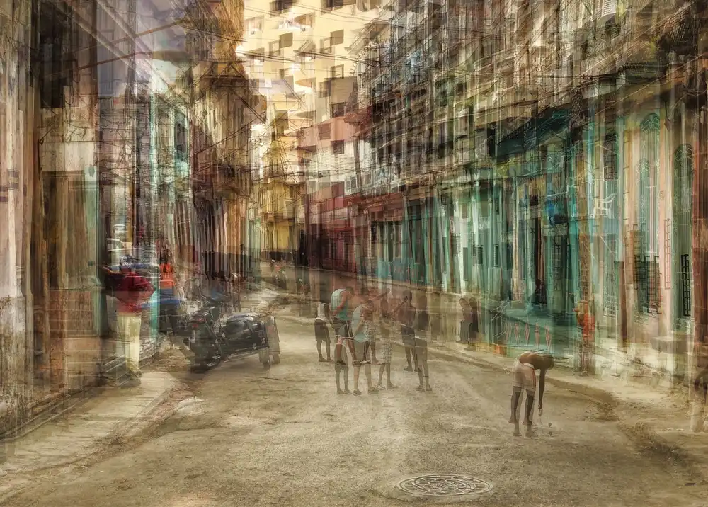 Labagnara, Roxana: Tägliche Szene im Centro Habana
